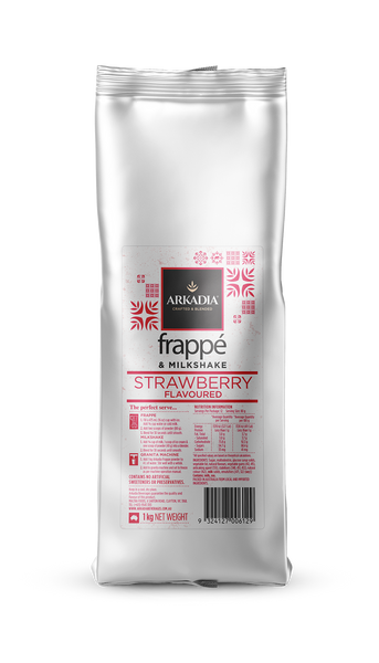 Arkadia Strawberry Frappe 1kg – Creamy Café-Style Strawberry Drink Mix
